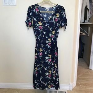 GAP floral midi dress